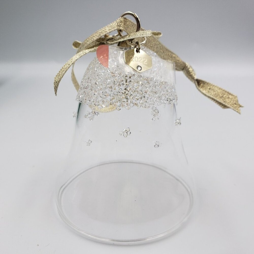 SWAROVSKI Crystal Annual Edition 2022 Star Bell Ornament 5626007 MISSING CLAPPER